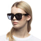Le Specs Black Shell Shocked Sunglasses