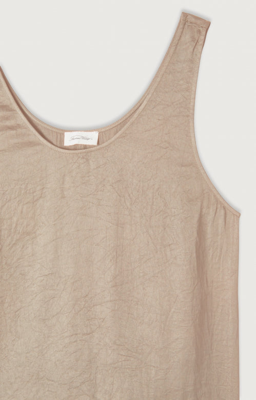 American Vintage Taupe Widland Vest Top